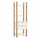 Ver imagem 1 de Estante MDF c/ 2GAV - TW401 - Whitte/Freijo