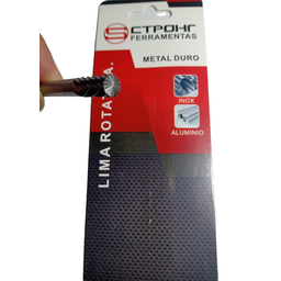 LIMA ROTATIVA CILINDRICA CORTE FRONTAL haste 6mm Corte16X6 - 2