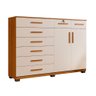 Cômoda New Triunfo com 2 Portas e 8 Gavetas em Mdp Benetil - 1