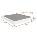 Ver imagem 3 de Cama Japonesa Corea Casal Courino Off White - Sallar Home