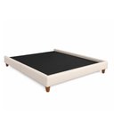 Ver imagem 1 de Cama Japonesa Corea Casal Courino Off White - Sallar Home