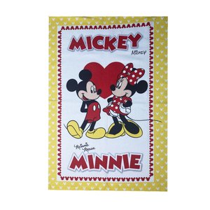 Pano de Copa Felpudo Estampado Dohler Mickey e Minnie 23