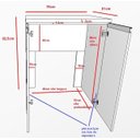 Ver imagem 3 de Bancada para Embutir Lavadora de Roupas