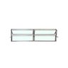 Vitro Basculante 2 Seções Brilhante 40x120 Linha Esmeralda Vidro Liso - 1