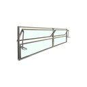 Ver imagem 2 de Vitro Basculante 2 Seções Brilhante 40x120 Linha Esmeralda Vidro Liso