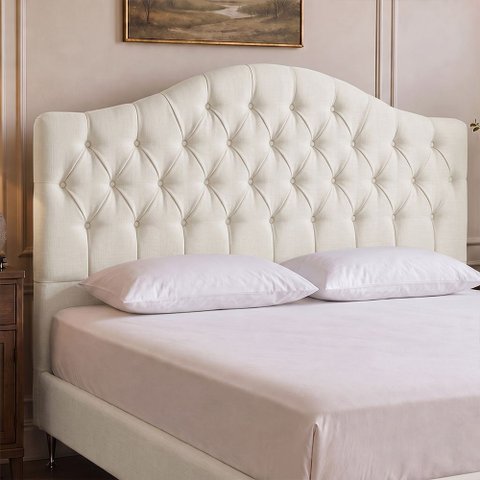 Cabeceira para Cama Box Casal 140cm Balence Facto Off White - Sallar Home