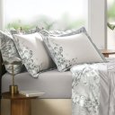 Ver imagem 3 de Kit Colcha 3 Pçs Casal Altenburg 300 Fios Apaixonada 100% Algodão 220x250cm Florescência