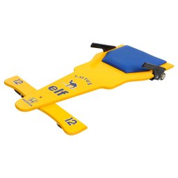 Carrinho de Rolimã F1 Lotus Amarelo em MDF - 2