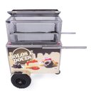 Ver imagem 3 de Carrinho Expositor R2 em Inox para Doces e Bolos Gourmet 1242
