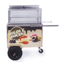 Ver imagem 2 de Carrinho Expositor R2 em Inox para Doces e Bolos Gourmet 1242