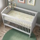 Ver imagem 1 de Colchão Baby Berço D18 130x70x7 Bms Estampado Amarelo - Rede Móveis