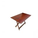 Ver imagem 3 de Conjunto de Mesa Dobrável 120x70cm com 6 Cadeiras Mel Bar Restaurante Lanchonete