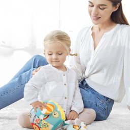 BOLINHA ATIVIDADES PARA BEBÊS MACIA TEXTURIZADA WINFUN - 2