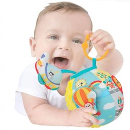 BOLINHA ATIVIDADES PARA BEBÊS MACIA TEXTURIZADA WINFUN - 3