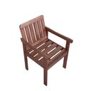 Ver imagem 7 de Conjunto de Duas Poltronas e Mesa de Centro para Jardim Varanda em Madeira Maciça