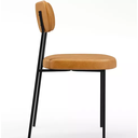 Ver imagem 3 de Kit 4 Cadeiras para Sala de Jantar e Cozinha Melissa em Aço Carbono