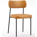 Ver imagem 5 de Kit 4 Cadeiras para Sala de Jantar e Cozinha Melissa em Aço Carbono