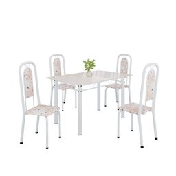 Conjunto Sala de Jantar com 4 Cadeiras Lara - 2