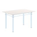 Ver imagem 4 de Conjunto Sala de Jantar com 4 Cadeiras Lara Branco/Bege