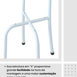 Conjunto Sala de Jantar com 4 Cadeiras Lara - 9