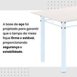 Conjunto Sala de Jantar com 4 Cadeiras Lara - 11