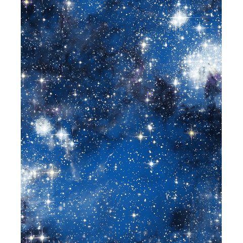 PAPEL DE PAREDE KANTAI HELLO KIDS - GALÁXIA AZUL