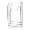 Porta Folha Triplo Display Escaninho A4 Papel - 1