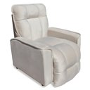 Ver imagem 4 de Poltrona do Papai Reclinável Manual Comfort Veludo Bege - Vimont Moveis