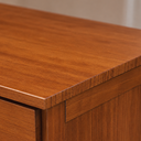 Ver imagem 7 de Conjunto 1 Mesa de Cabeceira Clássica + 1 Cômoda 5 Gavetas Clássica Cedro Acetinado