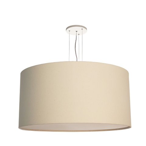 Luminária de Teto Pendente Bege 50x25
