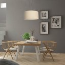 Ver imagem 2 de Luminária de Teto Pendente Bege 50x25
