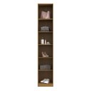 Ver imagem 2 de Guarda Roupa Modular 1 Porta com Prateleiras 35cm Altezza Trend Belmax:freijó/off White