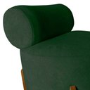 Ver imagem 5 de Poltrona Decorativa Mônaco Veludo Verde
