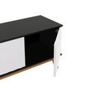 Ver imagem 7 de Rack Kappesberg 3 Portas 3d Preto Fosco/branco 136cm