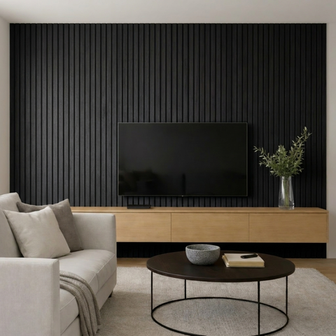 Kit 2 Painel Ripado Pvc 3d Decorativo 2,70m X 16cm