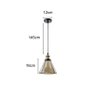 Pendente Ametista Cone Vidro Âmbar Vintage Moderno Industria - 2