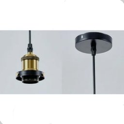 Pendente Ametista Cone Vidro Âmbar Vintage Moderno Industria - 5