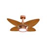 Ventilador de Teto Aspen LED Venti-delta 3000k 4Pás Freijó Cobre 220v - 1