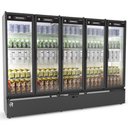 Ver imagem 1 de Auto Serviço Vanguard Resfriados 5 Portas Preto/branco Asvr5p 220v - Refrimate