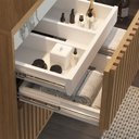 Ver mais imagens de Gabinete de Banheiro 80cm com Lavatório e Armário Ref 890 Cewal - Itapuã/thassos