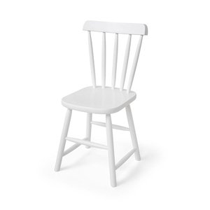 Cadeira Detroit Assento Escavado Branco Fosco