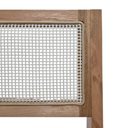 Ver imagem 3 de Kit 02 Banquetas Altas Brunella 99cm com Encosto Telinha Estilo Palha Linho Cru - Desk Design