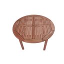 Ver imagem 4 de Mesa Redonda em Madeira Maciça com Furo para Ombrelone