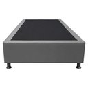 Ver imagem 6 de Base Box para Cama Solteiro 88x188cm Liz S05 Sintético Cinza - Mpozenato