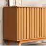 Buffet Aparador 3 Portas Ripado Mdf 1.36 Juçara Ofertamo - 3