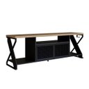 Ver imagem 2 de Rack Gamer Tv até 60" C/ Led Rgb P1033 Mel/preto