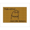 Ver imagem 1 de Tapete Capacho Flork Pode Entrar Mas Não Demora