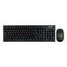 Kit Teclado e Mouse sem Fio Bk-s1000k 4366 Preto - Exbom - 3