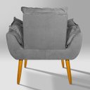 Ver imagem 6 de Kit 2 Poltronas Opala:cinza