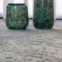 Ver imagem 4 de Tapete Éfeso Sala Quarto 200x250 Tecido Relevo Decorativo - Cinza